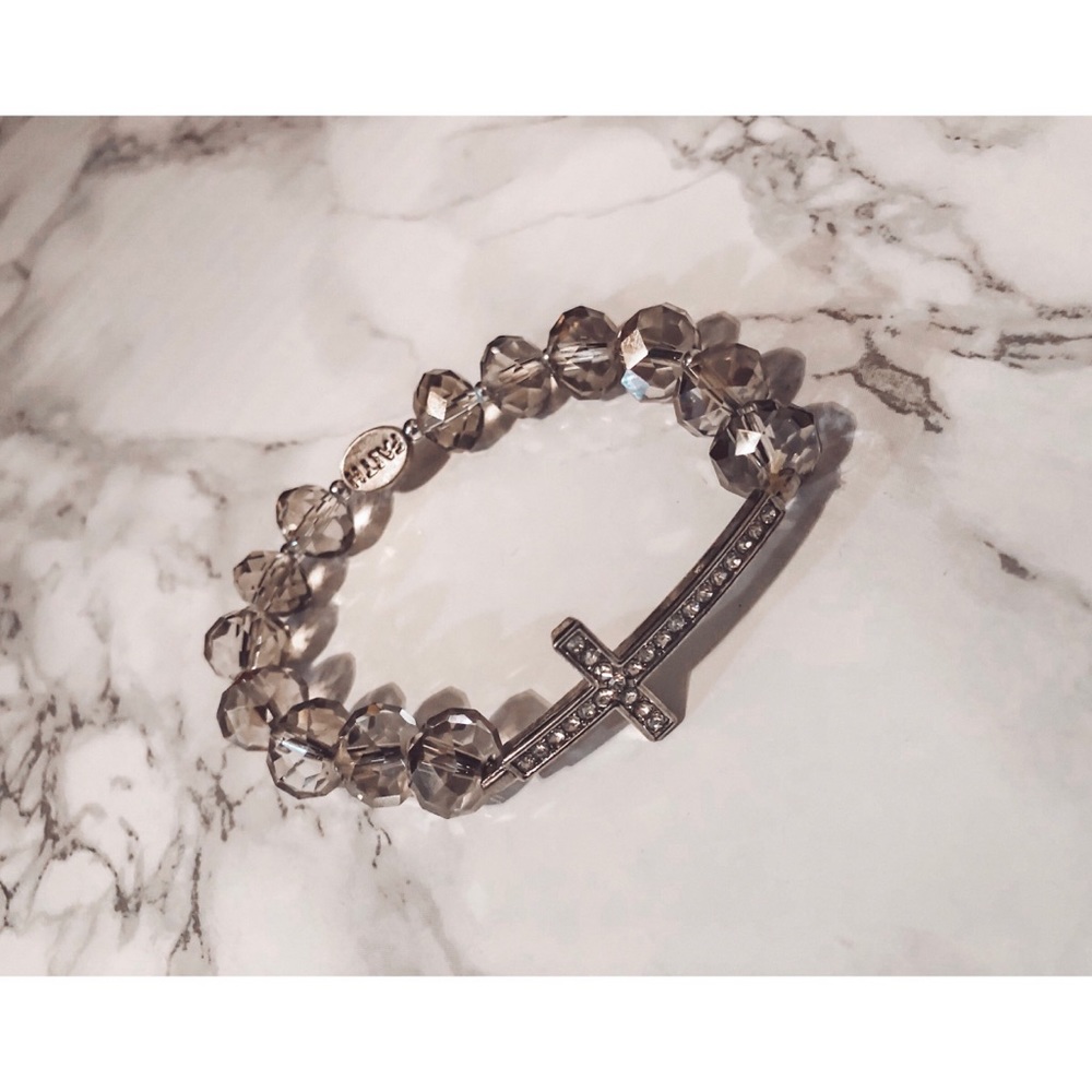 Buckle Cross Bracelet